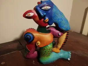 Clemens Briels - La Passionada fraai beeld 2 zijdig kopen? Bied vanaf 195!