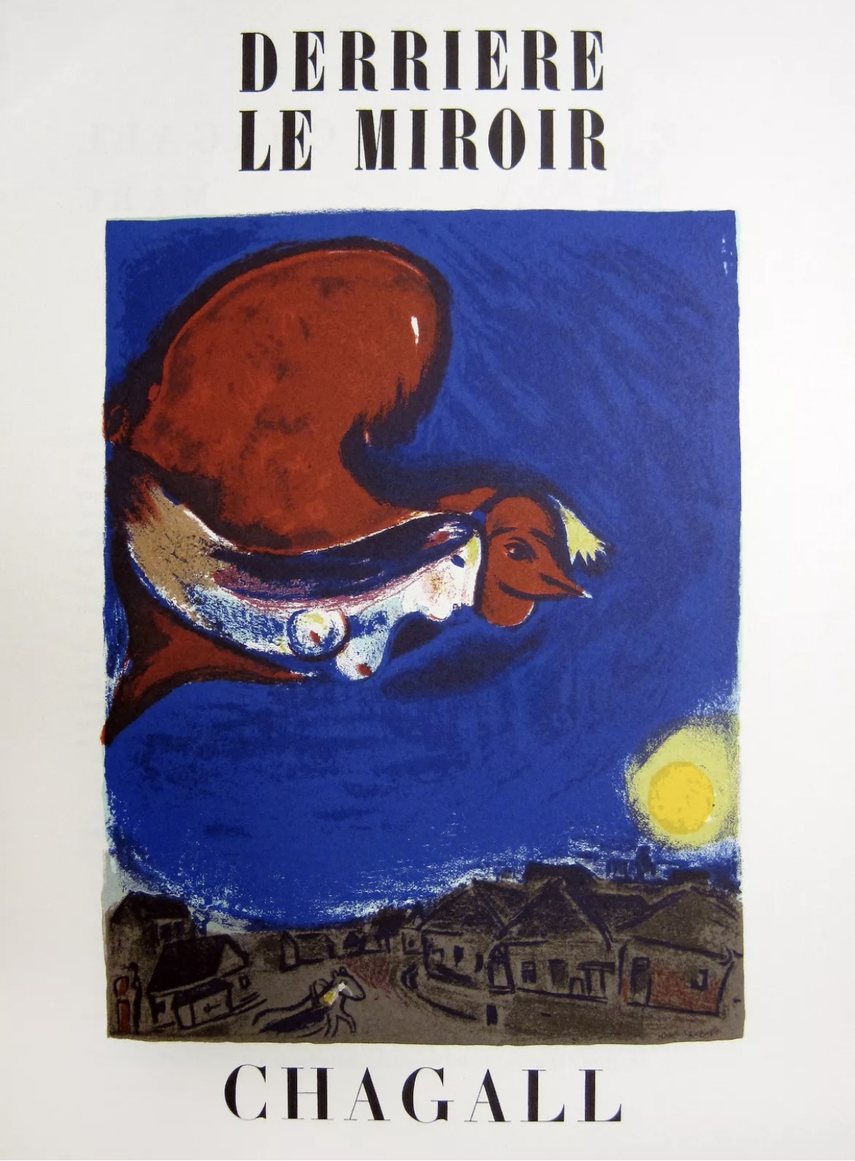 Marc Chagall - 2 Farb-Lithographien "Derriere Le Miroir" von 1950 kaufen? Bieten Sie von 180!