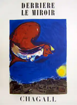 Marc Chagall - 2 Farb-Lithographien "Derriere Le Miroir" von 1950 kaufen? Bieten Sie von 180!