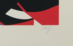 Nicolas Schoffer - Zeefdruk, Abstracte compositie kopen? Bied vanaf 1!