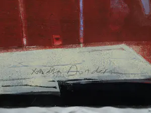 Xandra Donders - Gemengde techniek , Verdwenen Madonna van Pieve di Chio - 70 x 100 cm. kopen? Bied vanaf 50!