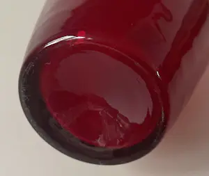 Reijmyre Glasbruk - vintage robijnrode vaas ontwerp Monica Bratt kopen? Bied vanaf 40!