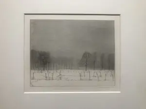 Charles Donker - Landschap met sneeuw kaufen? Bieten Sie von 299!