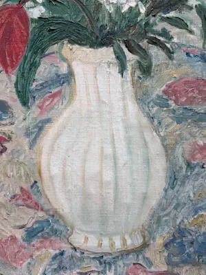 Frans van Steenhoven - 1914-2005 Bloemstilleven Bergense school kopen? Bied vanaf 150!