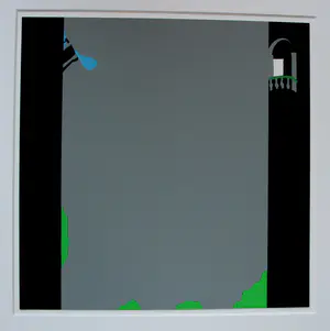 Hans Landsaat - Zeefdruk - 1948 kopen? Bied vanaf 40!