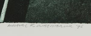 Michel van Overbeeke - Kleurenets met bladgoud, Always away I kopen? Bied vanaf 1!