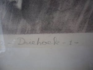 Anton Staartjes - Gemende techniek op papier, titel, "Driehoek 1". kopen? Bied vanaf 20!