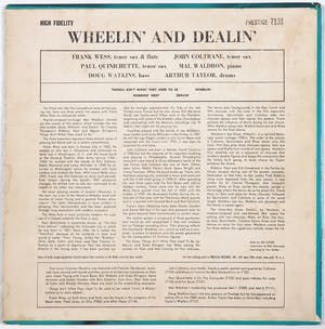 John Coltrane - Gesigneerd album, Wheelin' and Dealin' kopen? Bied vanaf 1!