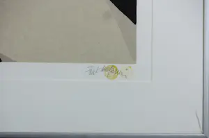 Fon Klement - Boardsnede op papier, Icarus - Ingelijst kopen? Bied vanaf 90!