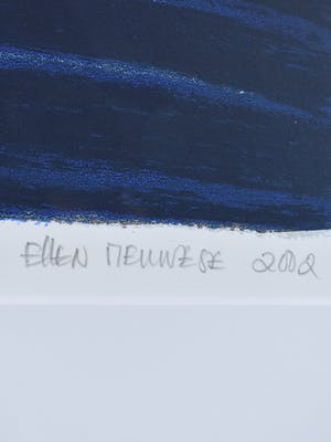 Ellen Meuwese - kippengekeuvel- Ingelijste zeefdruk kopen? Bied vanaf 50!