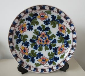 Koninklijke Tichelaar Makkum - Polychroom wandbord kopen? Bied vanaf 1!