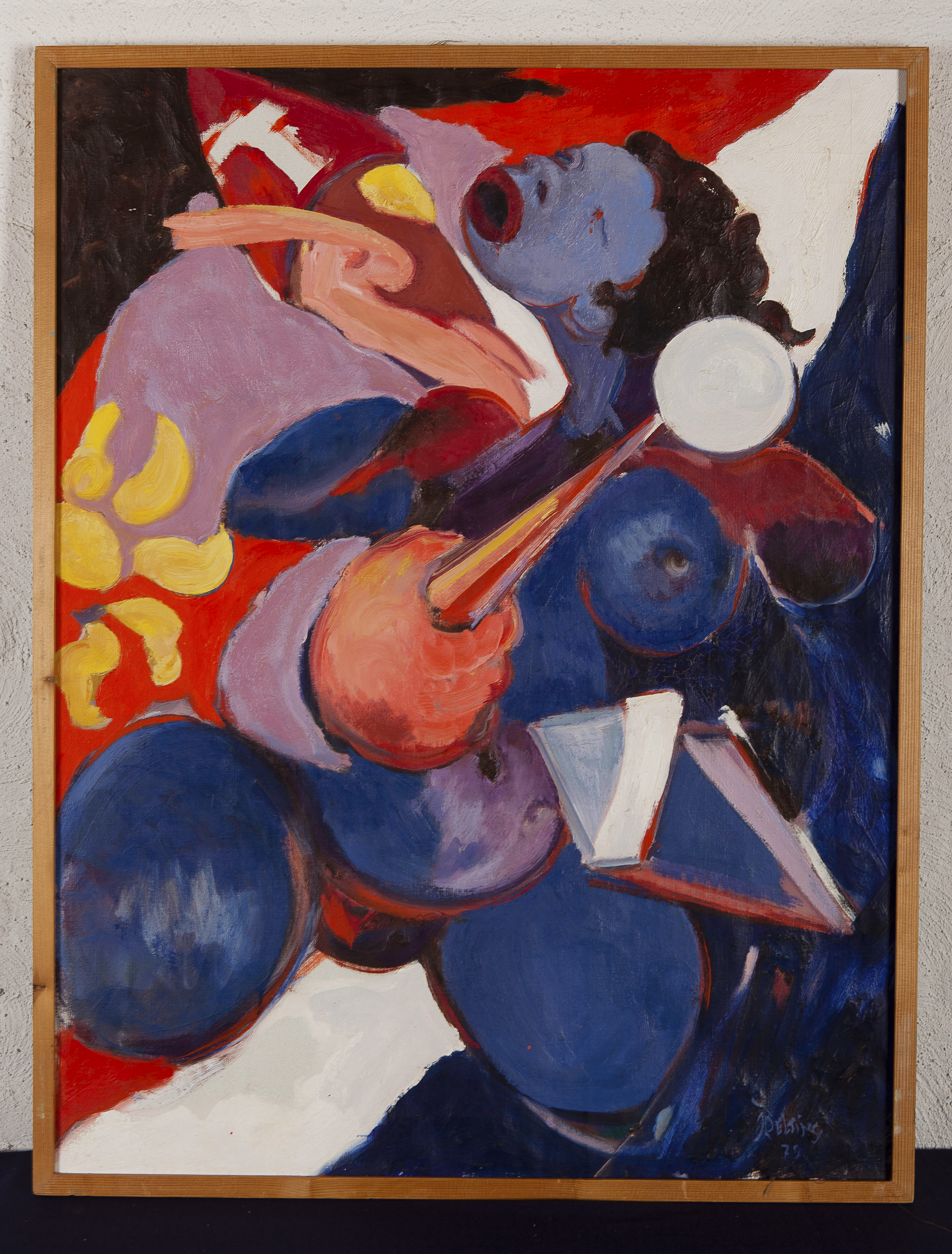 Quintus Jan Telting - Opus #790 - 1979 - Olieverf op doek - Amsterdam kopen? Bied vanaf 20!