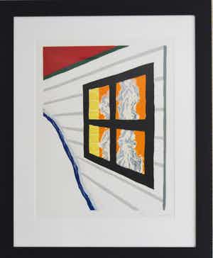 Roger Raveel - 'Het raam' Oplage 100 ex. verkocht voor € 600!