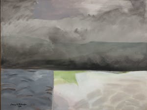 Simone M. Dettmeijer - Acryl op doek, Landschap - Ingelijst kopen? Bied vanaf 70!