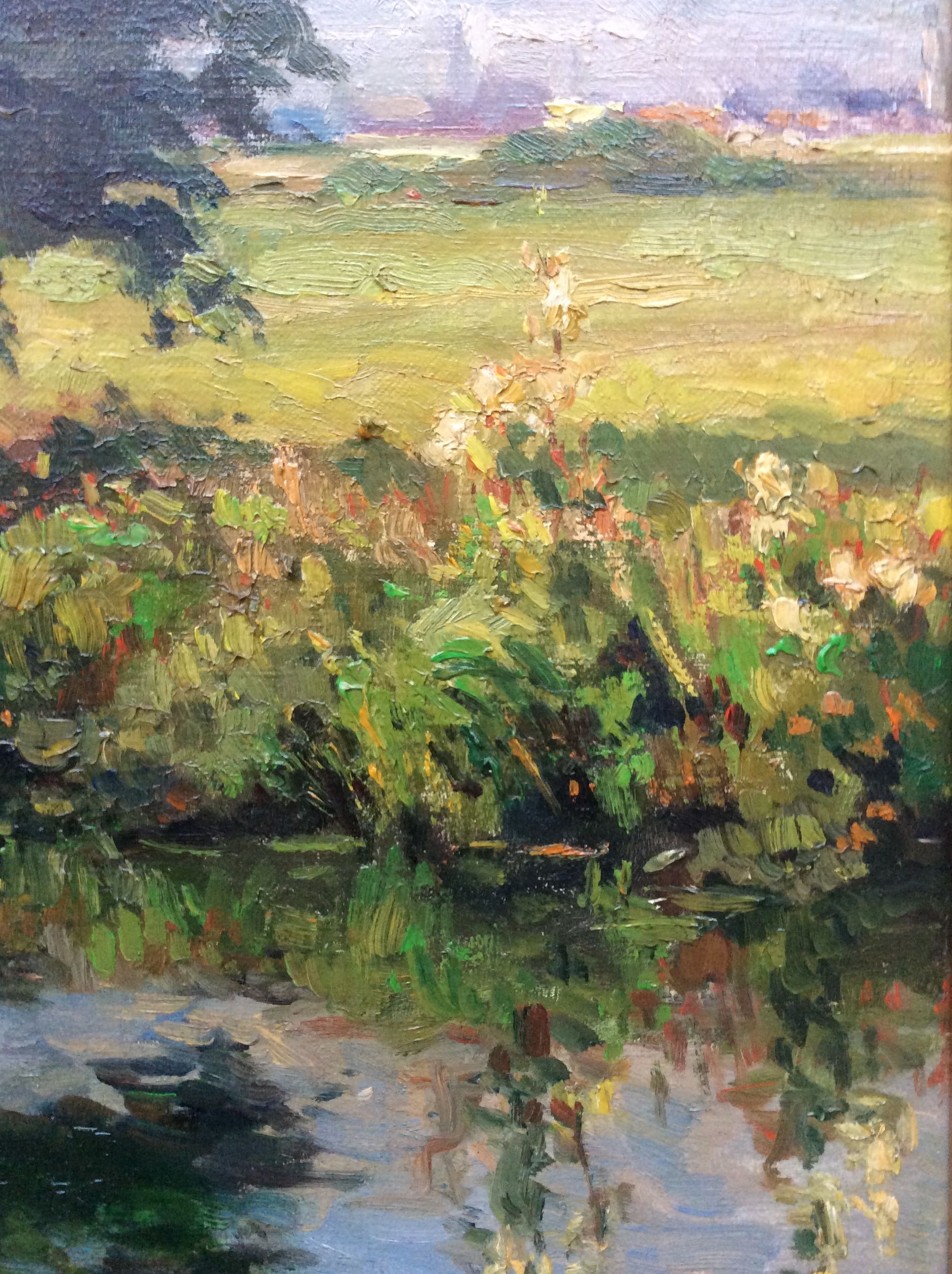 Max van der Wissel - Landschap met dorp Groninger ploeg 1944 kopen? Bied vanaf 345!