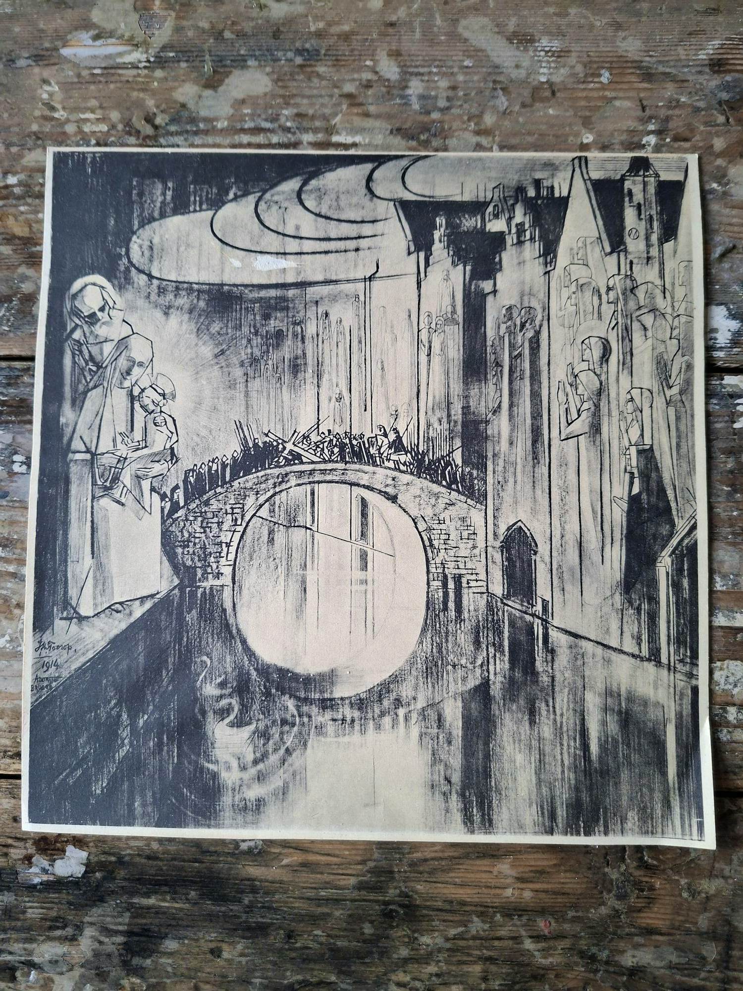 Jan Toorop - Adoratie Brugge kopen? Bied vanaf 35!