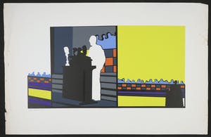 Annemarie van Hoorick - Zeefdruk, Zonder titel kopen? Bied vanaf 1!