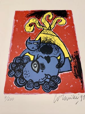 Corneille - Quatre petites scenes d'ete (Portfolio met 4 zeefdrukken) kopen? Bied vanaf 475!