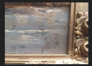 Jo van Lookeren -van Naerssen - Hollands landschap met huizen langs de ringvaart kopen? Bied vanaf 1!