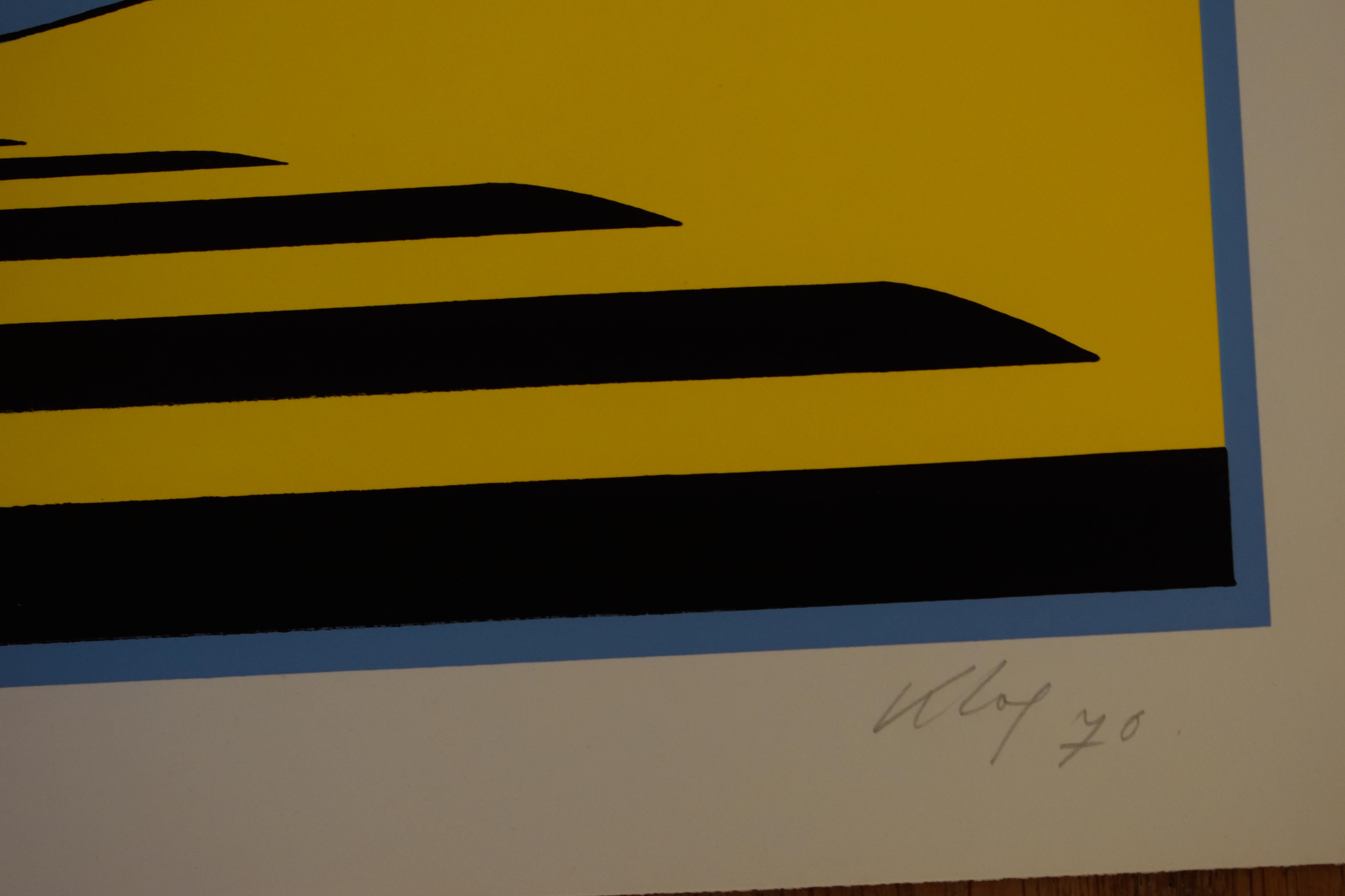 Ton Klop - Zeefdruk - Stilleven - 1970 kopen? Bied vanaf 50!