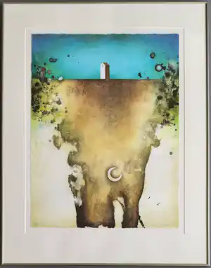 Buy Jurjen Ravenhorst - ingelijste gesigneerde litho? Bid from 99!