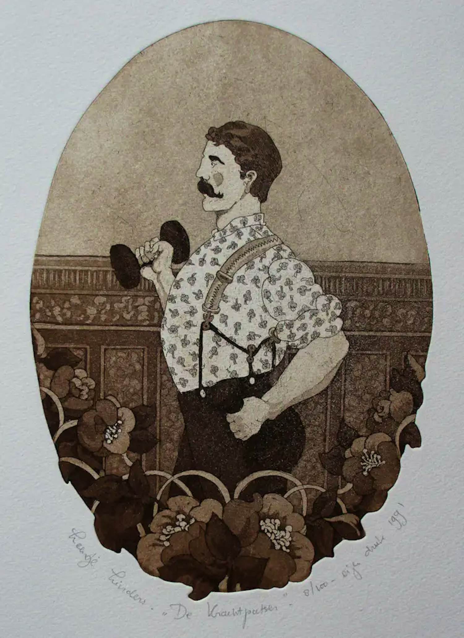 Leentje Linders - Ets: de krachtpatser - 1991 kopen? Bied vanaf 49!