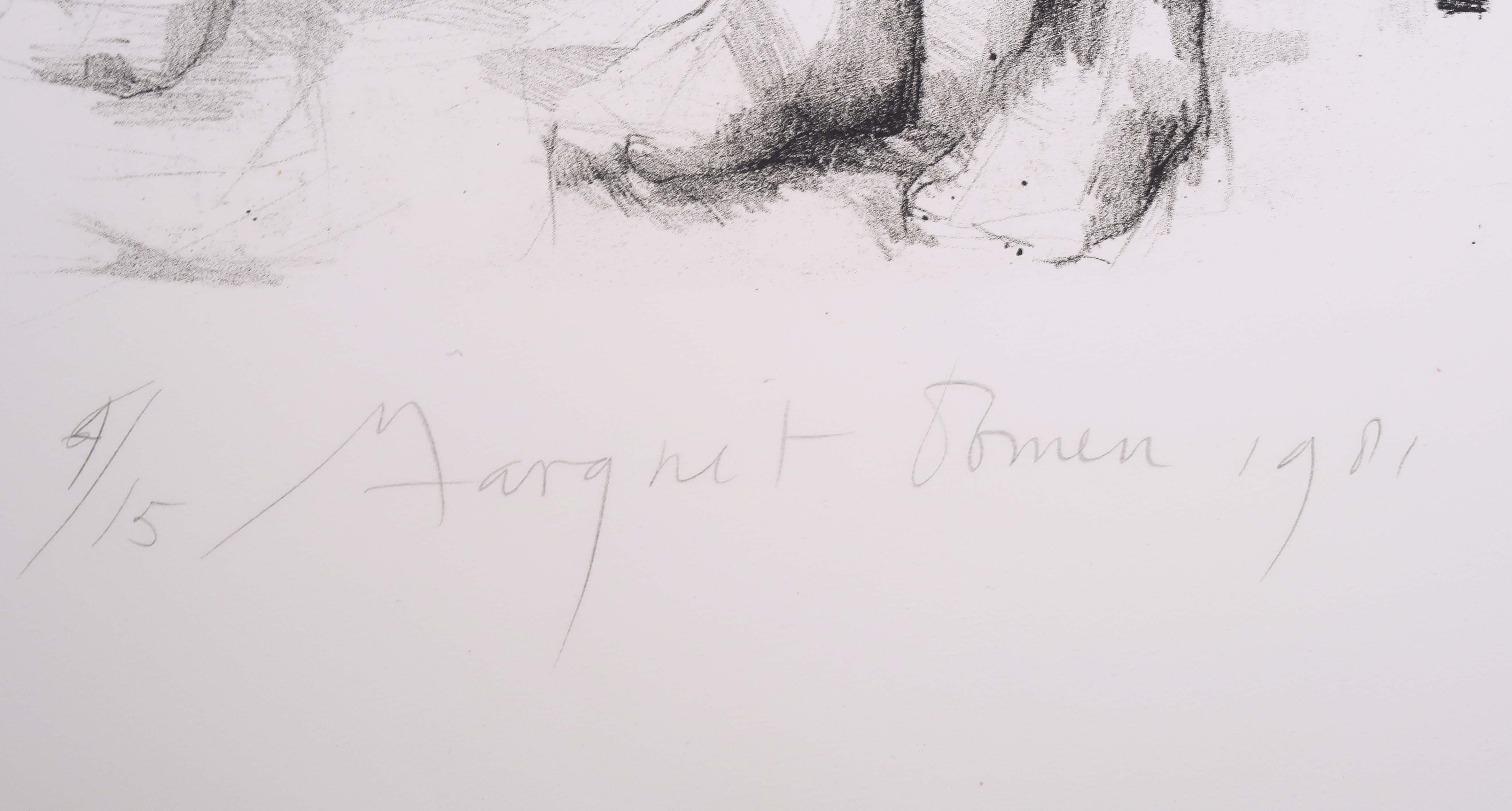 Margriet Oomen - Litho, Zonder titel kopen? Bied vanaf 1!