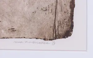 Michel van Overbeeke - Kleurenets, Love Mountain II - Ingelijst kopen? Bied vanaf 1!