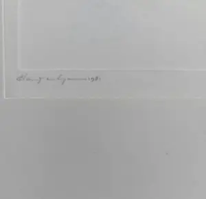 Harry van Kuyk - Handgesigneerde reliëfdruk/prägedruk | Zonder titel kopen? Bied vanaf 100!