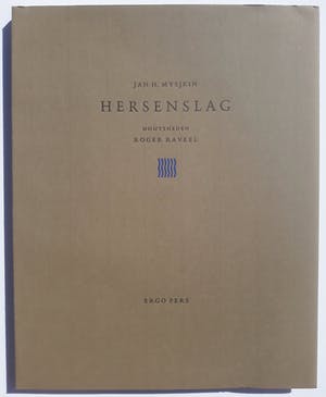 Roger Raveel - Hersenslag, complete uitgave met 4 houtsneden kopen? Bied vanaf 1295!