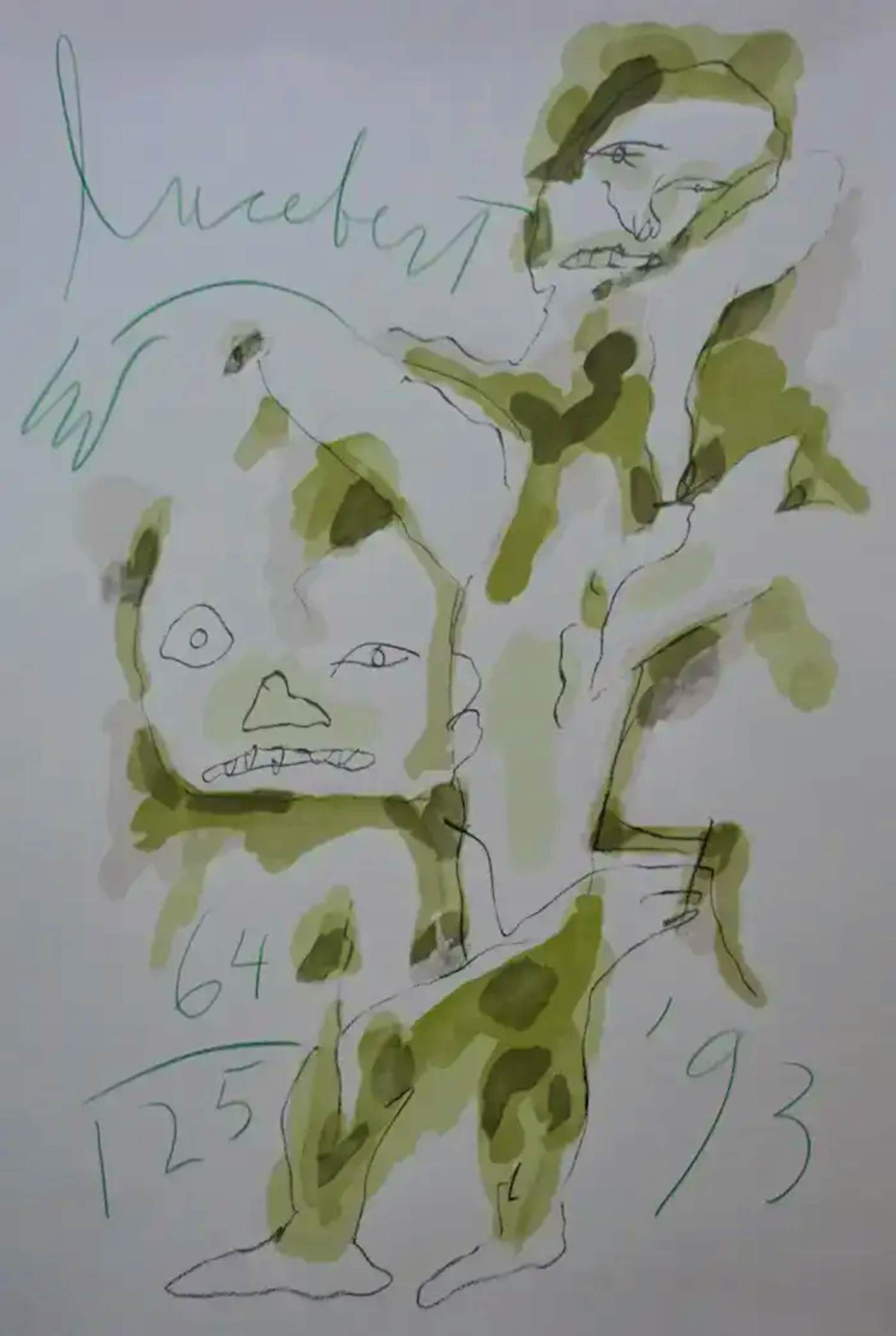 Lucebert - Grote litho - 1993 kopen? Bied vanaf 199!