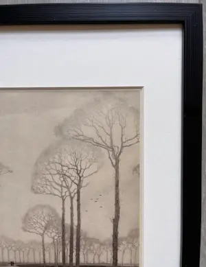 Jan Mankes - Originele Heliogravure Bomenrij 1927 kopen? Bied vanaf 360!