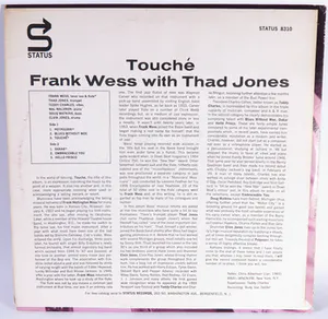 Frank Wess - with Thad Jones ‎– Touché kopen? Bied vanaf 30!