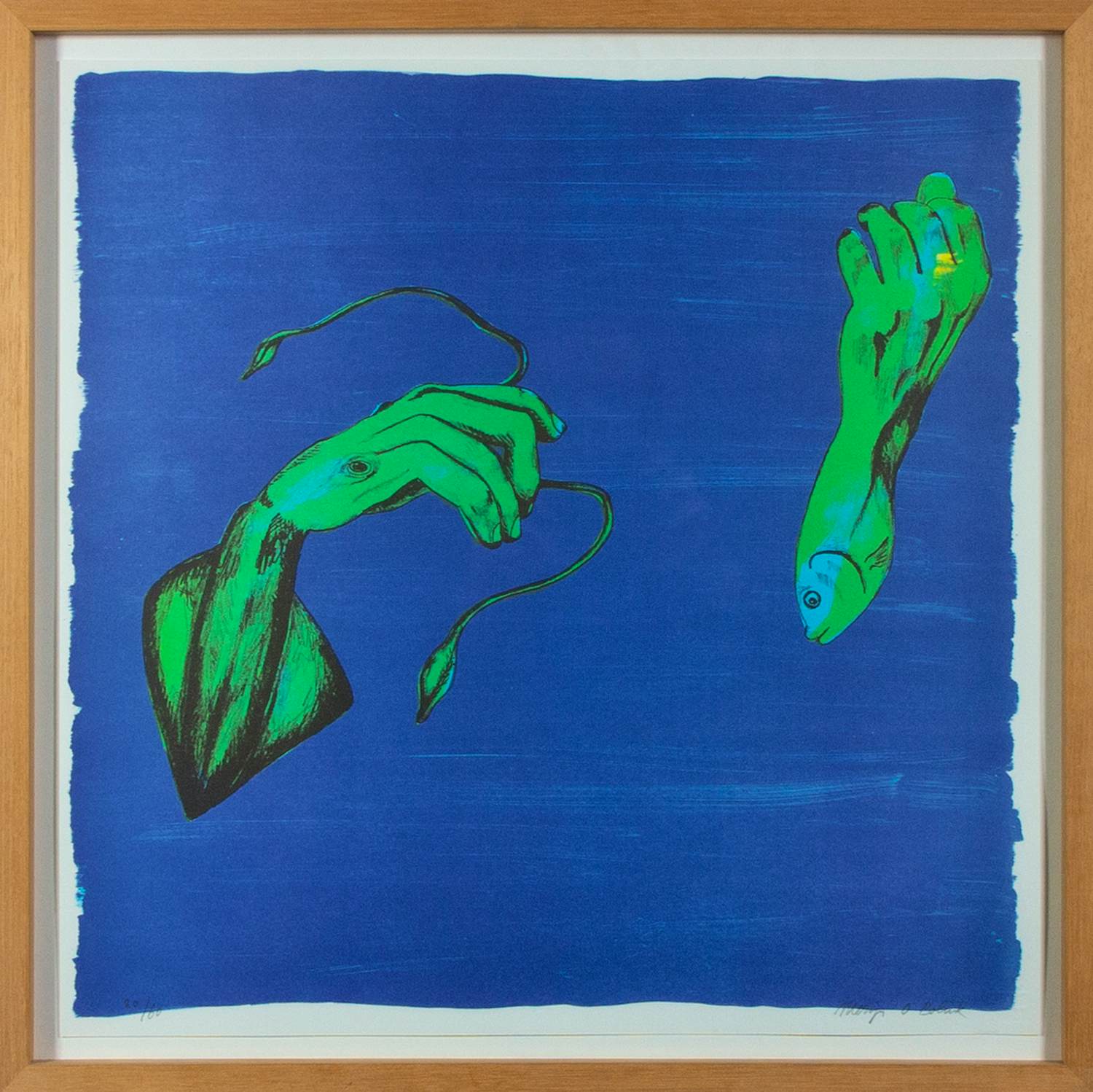 Merijn Bolink - Zeefdruk, Zonder titel - Ingelijst kopen? Bied vanaf 70!