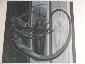 Joseph Bruyn - Air brush. ALIEN INSEKT kopen? Bied vanaf 30!