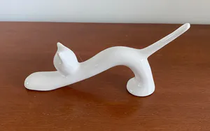 Niet of onleesbaar gesigneerd - Twee katten figuren kopen? Bied vanaf 1!