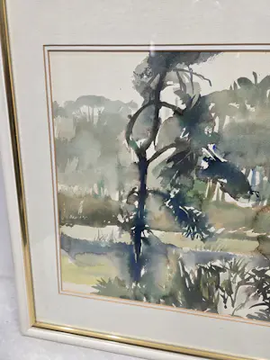 Hen Euverman - Boslandschap kopen? Bied vanaf 20!