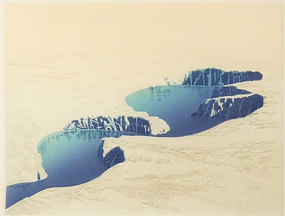 Nono Reinhold - Aquatint, Zonder titel - Ingelijst kopen? Bied vanaf 35!