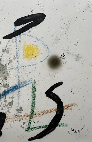 Joan Miro - Kleurenlitho | 'Maravillas con variaciones acrósticas en el jardin de Miró' kopen? Bied vanaf 1!