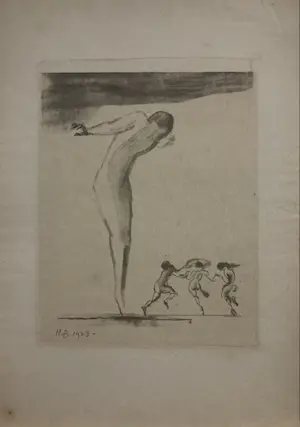 Henri Braakensiek - Figuren, lot van drie stuks kopen? Bied vanaf 1!