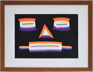 Karel Meijers - Face - Ingelijst - Groot kopen? Bied vanaf 1!