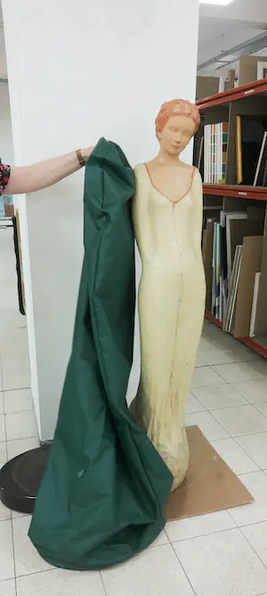 Jean-Philippe Richard - Terracotta Beeld, Irene (Groot en zwaar!) kopen? Bied vanaf 1!