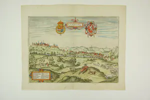 Ludovico Guicciardini - Aanzicht op de stad Limburg - België kopen? Bied vanaf 35!