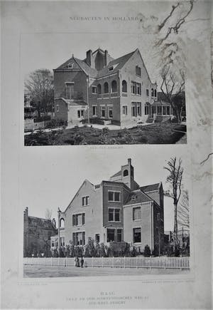Curiosa - Unieke foto's uit ca 1910 van Art Deco gebouwen in Den Haag en Rotterdam kopen? Bied vanaf 1!