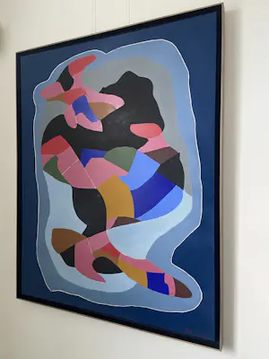 Jozef Mees - Abstracte compositie kopen? Bied vanaf 1500!