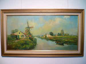 Gerardus Johannes Delfgaauw - 'Zuid Hollands Landschap' verkocht voor € 90!