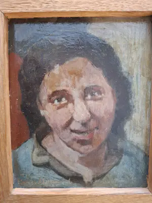 Henk van Leeuwen - portret jonge vrouw kaufen? Bieten Sie von 20!