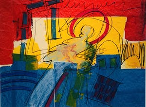 Frank Lengvenius - zonder titel maar met lijst! kopen? Bied vanaf 95!