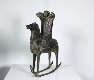 Kiny Copinga - Brons, Hobbelpaard kopen? Bied vanaf 375!