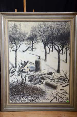 Benny Van Groeningen - Winterlandschap verkocht voor € 100!